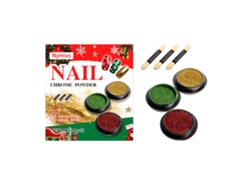 Kit de decoración de uñas con purpurina y efecto espejo mágico, con brillo intenso.