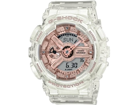 Reloj CASIO G-Shock Hombre (Acero y Resina - Blanco)