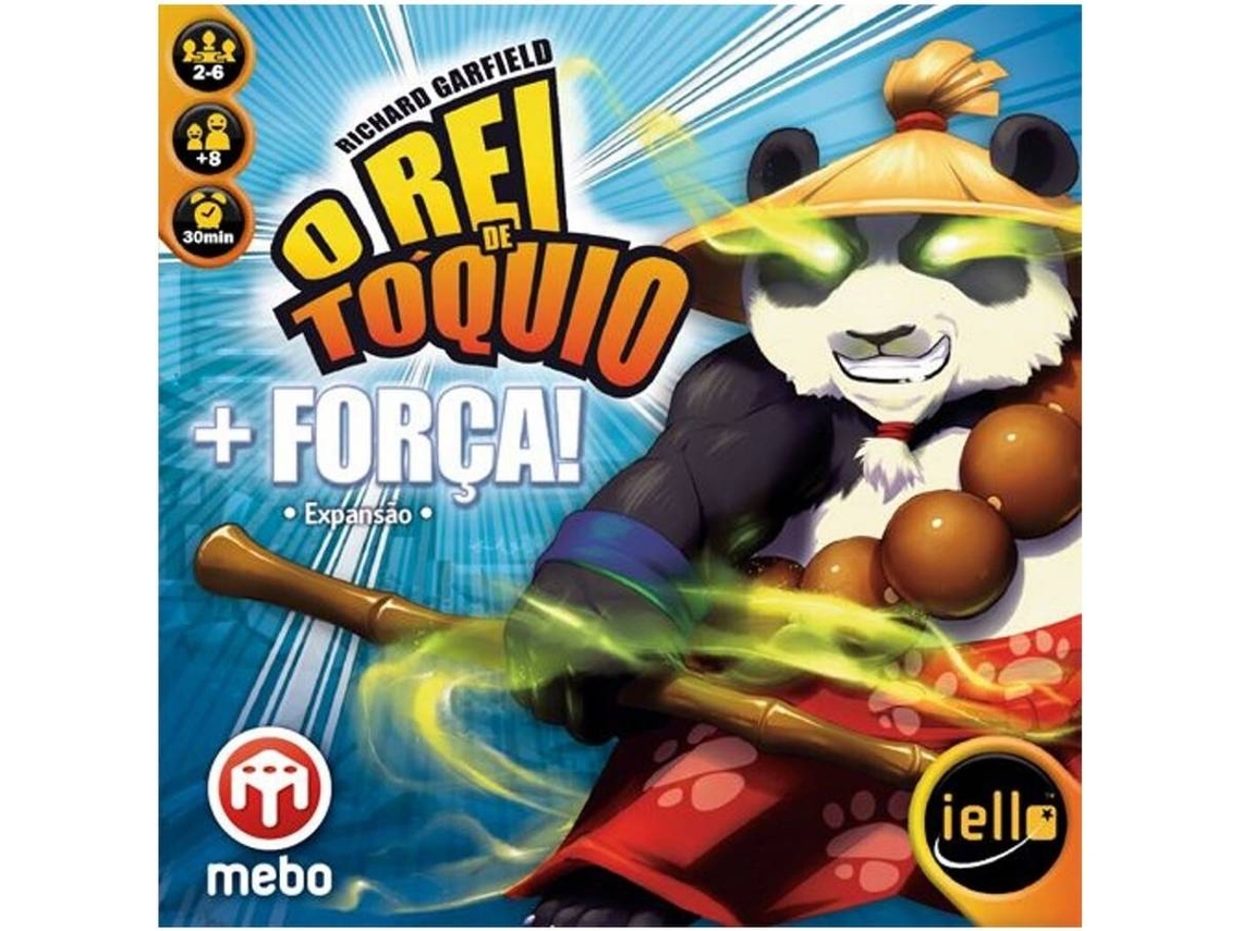 Juego de Mesa MEBO GAMES  El Rey de Tokio: Expansión +Fuerza (Portugués - Edad Mínima: 8)