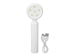 Lámpara de uñas LED UV portátil Kkml de 18 W con secado rápido, 6 chips y 2 temporizadores, recargable.