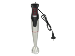 Batidora De Inmersión De 800 W Con Mango Ergonómico Y Cuchilla Multiusos De Acero Inoxidable Para Sopas, Papillas Y Frutas.