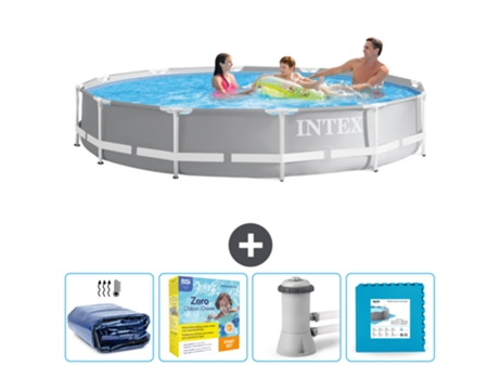 Piscina Tubular INTEX 26710NP-CB9 (6503 L - 366x76cm)