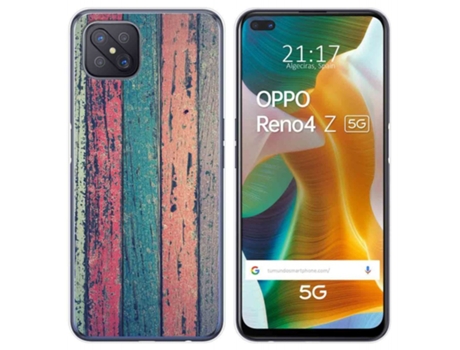 Carcasa Oppo Reno 4Z 5G TUMUNDOSMARTPHONE Dibujos Multicolor