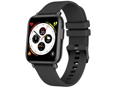 Smartwatch MDUG Monitor de Frequência Cardíaca Preto