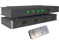 El Divisor De Vídeo De 3 Vías Admite Resolución 4k A 60 Hz Uhd Y Su Instalación Es Plug-and-play.