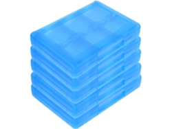 Juego de 5 cajas organizadoras para tarjetas, estuche rígido, protección compacta contra el polvo.