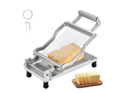 Rebanadora de queso y mantequilla ajustable Tekmaquinas con corte ultrafino de acero inoxidable