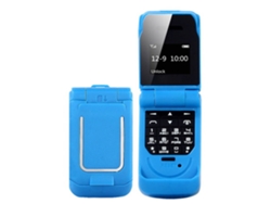 Telefone Móvel Flip Mini Tela 0.66 Polegada Menor Do Mundo Bluetooth Dialer J9
