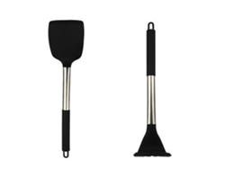 Juego De Utensilios De Cocina De Silicona, Resistente Al Calor Y Antiadherente Para Cocina