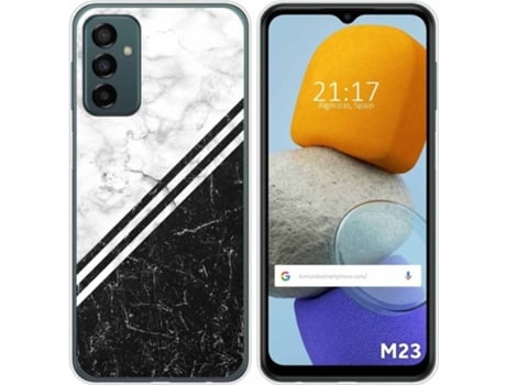 Carcasa para Samsung Galaxy M23 5G TUMUNDOSMARTPHONE Dibujos Mármol 01 Multicolor