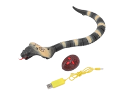 2026 Juguete De Serpiente Control Remoto Para Niños Con Cola Móvil Y Recargable, Serpiente Simulada Rc