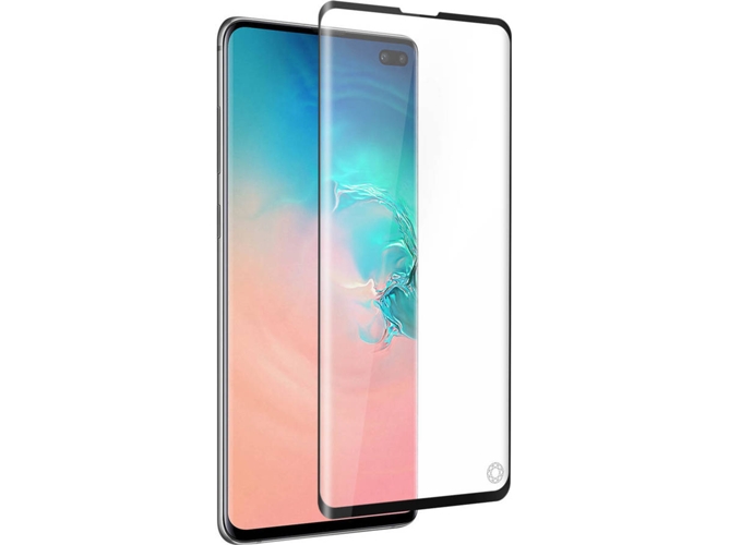 Protector de Cristal Templado Samsung S10 Plus FORCE GLASS GLASS-FG-G975F Negro