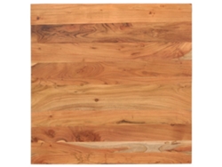 Tablero De Mesa VIDAXL Marrón Madera de acacia (70x70x2.5 cm)