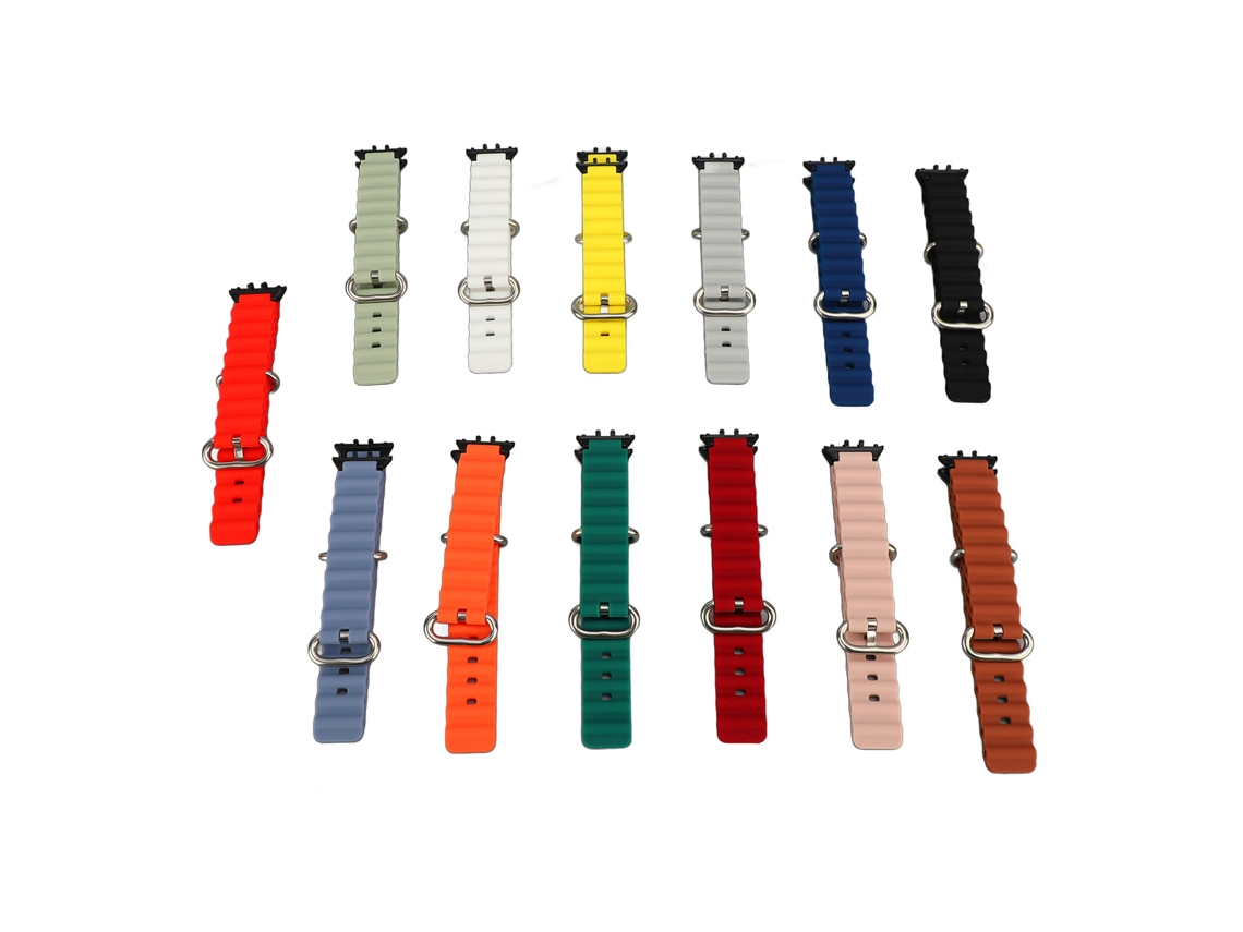 13 Correas De Silicona Ajustables Para El Reloj Inteligente Galaxy Fit3 Sm R390 Para Mujer.