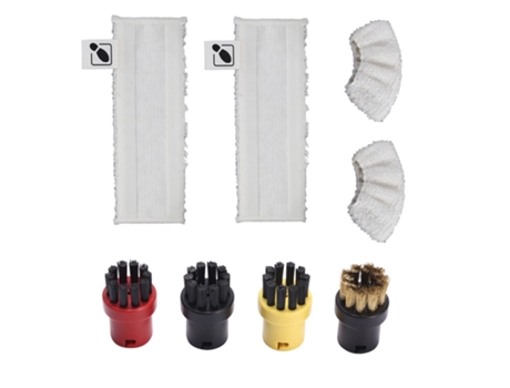 Paños de limpieza, cubiertas, limpiador en aerosol, almohadillas de tela para suelo, cepillos de cobre para Limpiador de vapor Karcher Sc1 Sc2 Sc3 ...