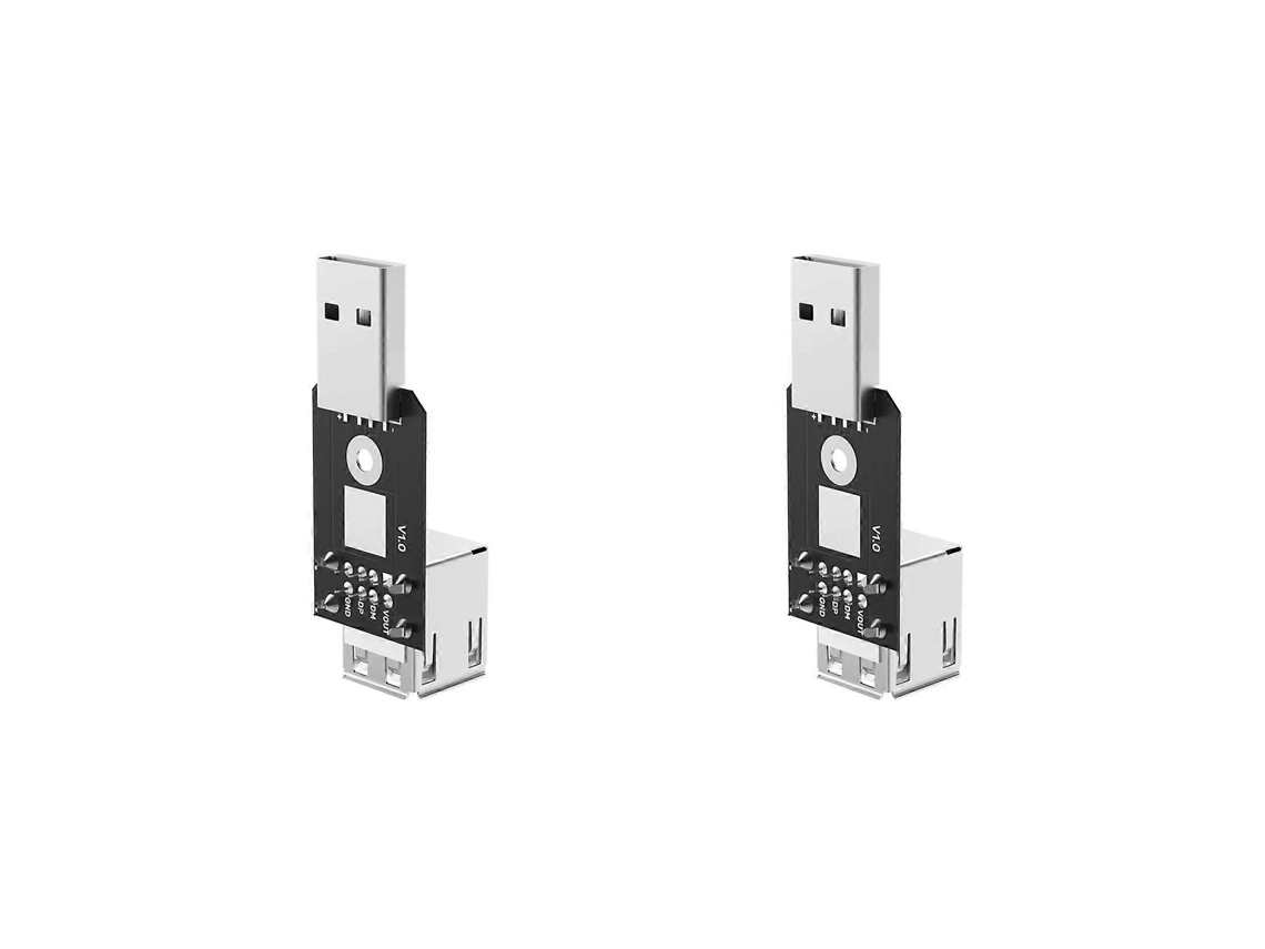 2x For Panda Hub V1.0 Dual Usb Expansion Dc 5v Usb Port Protection For Panda Touch Bambulab P1s P1p 3d Printer