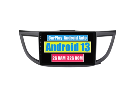 Autoradio Multimedia ROVERONE para Honda CRV CR-V 4 RM RE 2011 - 2018 CarPlay Android Coche Radio Bluetooth Navegación