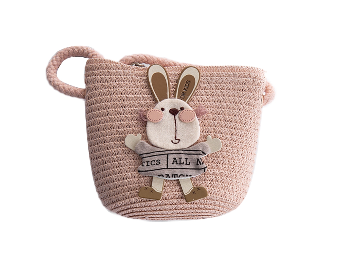 Bolso De Verano Infantil Con Estampado De Conejo De Dibujos Animados - Bolsa De Hombro Para Niños