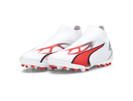Botas de fútbol Unisex para Fútbol PUMA Ultra Matchll Mg Blanco (44)