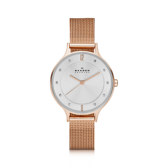 Reloj SKAGEN Mujer (Acero Inoxidable - Dorado)