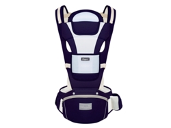 Portabebés Con Asiento De Cadera Para Bebés De 0 A 36 Meses Azul Siurn