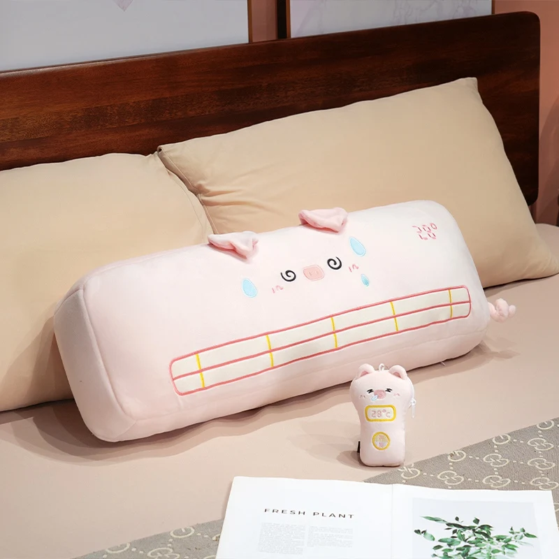 Almohada/cojín Para Adulto Con Estampado De Aire Acondicionado (rosa, 75 Cm)
