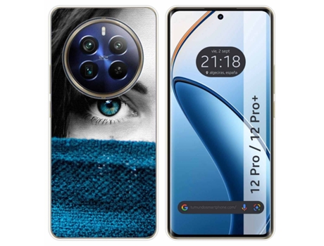 Funda Diseño Ojo para Realme 12 Pro 5G / 12 Pro Plus 5G TUMUNDOSMARTPHONE Multicolor