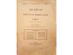 Libro ARCHIVOS DO INSTITUTO DE MEDICINA LEGAL DE LISBOA, VOL. I, N.º 3 - DEZEMBRO 1912. de Vários (Portugués)