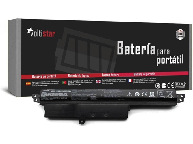 Batería para Portátil VOLTISTAR Asus Vivobook F200La-Kx034D F200M F200Ma