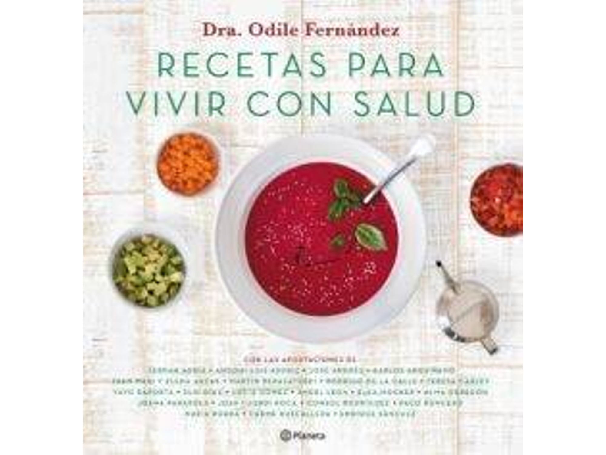 Libro Recetas para vivir con salud de Odile Fernandez