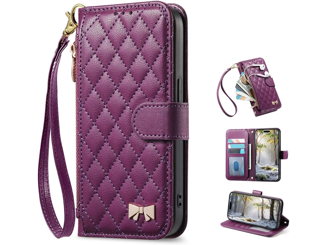 Funda Tipo Cartera Con Cremallera Para Nothing Cmf Phone 2 Pro