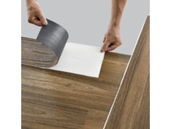 Pisos de Vinilo Mons PVC- Diseño de pisos laminados Autoadhesivo 7 planchas 0,975 m² Roble NEU.HOLZ