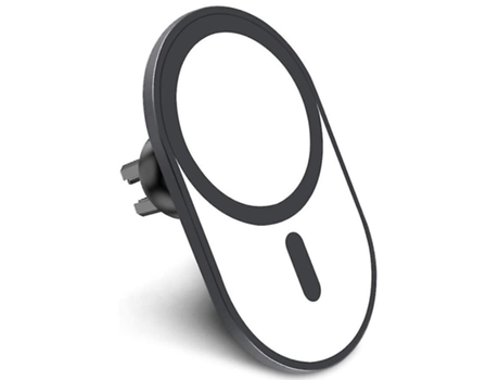 Soporte magnético para teléfono inalámbrico para coche, cargador inalámbrico para coche, compatible con iPhone 12 Series y otros teléfonos con fund...