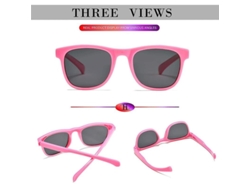 2026-gafas De Sol Para Niños Con Marco Flexible Tpee Y Protección Uv 100% Polarizadas