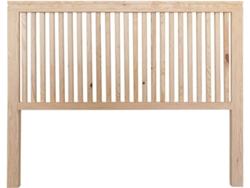 Cabecero de Cama PEJECAR Daimiel (Marrón - Madera de Piño - 120x100x4 cm)