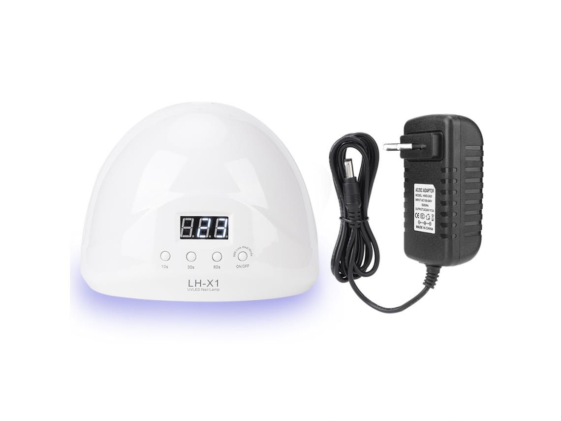 Lâmpada Led Para Unhas 52w Secador Rápido De Esmalte Em Gel Com Indução Automática E Ajuste De Tempo