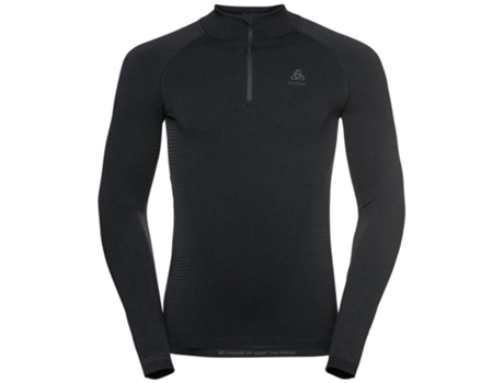 Ropa interior para Hombre ODLO Top Turtle Neck Performa Negro para Esquí (XL)