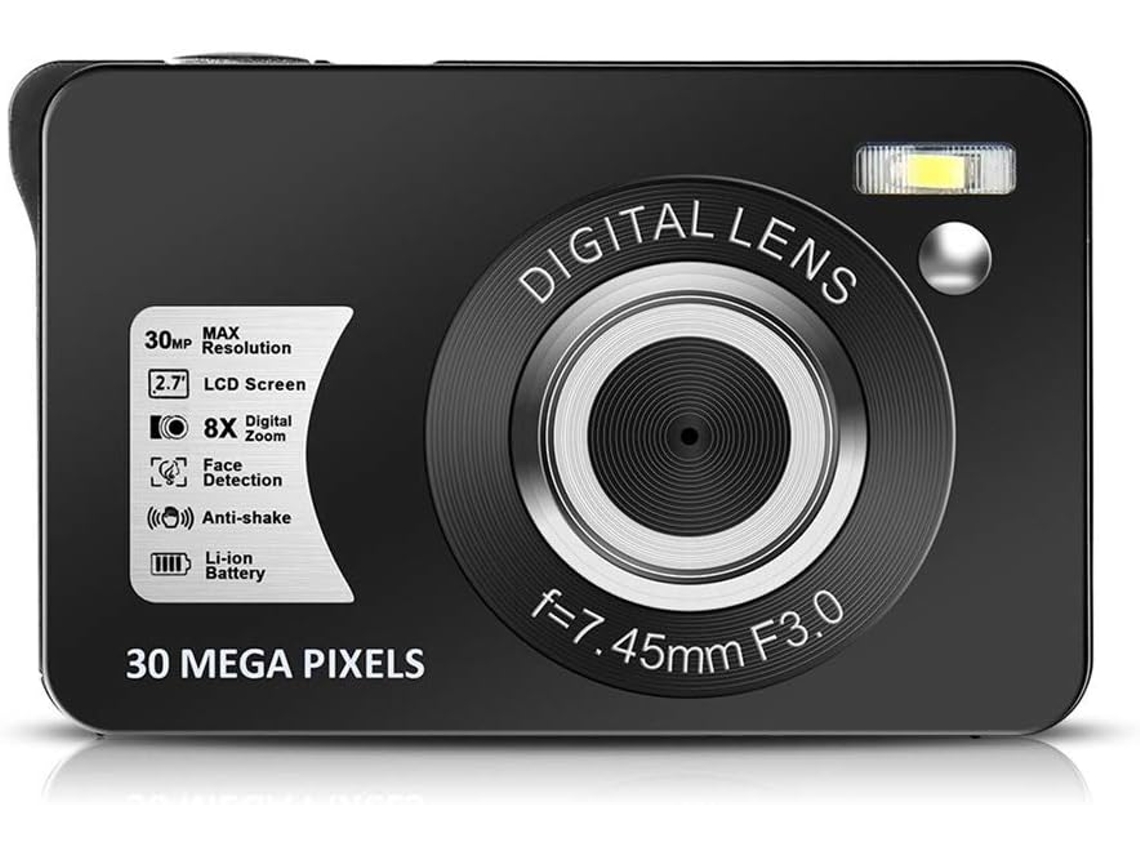 Cámara compacta con zoom de 8x