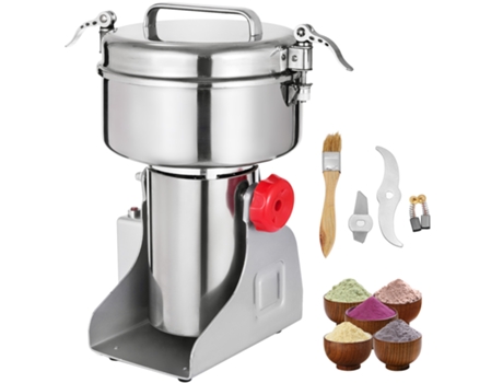 Molinillo de granos de café, hierbas eléctricas de alta velocidad, 1000G, molino de cereales, máquina de polvo de harina VEVOR