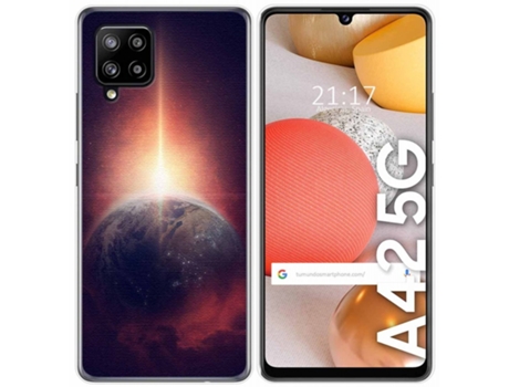 Carcasa Samsung Galaxy A42 5G TUMUNDOSMARTPHONE Dibujos Multicolor