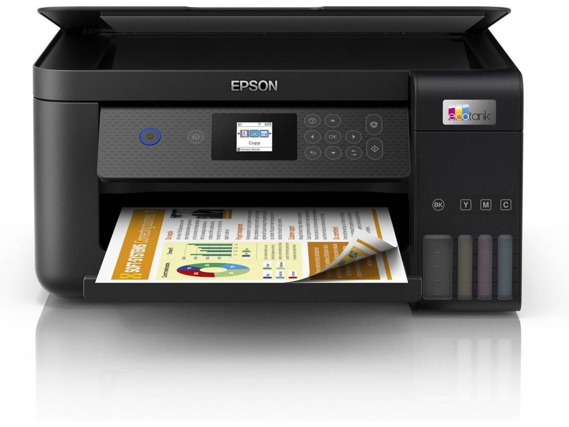Epson Ecotank Et-2850 Jato de Tinta A4 5760 X 1440 Dpi 33 Ppm Wi-Fi
