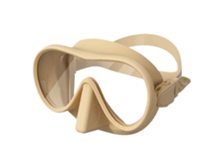 TRUYUETY Máscara De Snorkel Sem Moldura Para Adulto E Júnior, Vista Panorâmica 180°, Antiembaçante Nano E Anti Uv, Para Mergulho E Natação