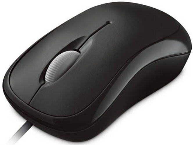 Ratón MICROSOFT P58-00057 (Óptico - 800 dpi - Negro)