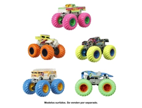 Hot Wheels Monster Trucks Brillo en la Oscuridad (Varios Estilos)