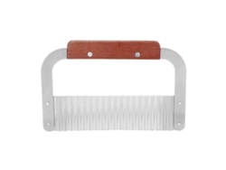Cortador de papas fritas profesional Rosewell de acero inoxidable, 2 cuchillas