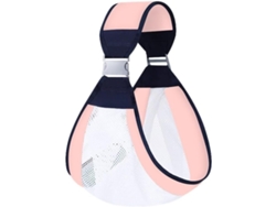 Portabebés Eifson de malla 3D para bebés de hasta 20 kg (rosa)
