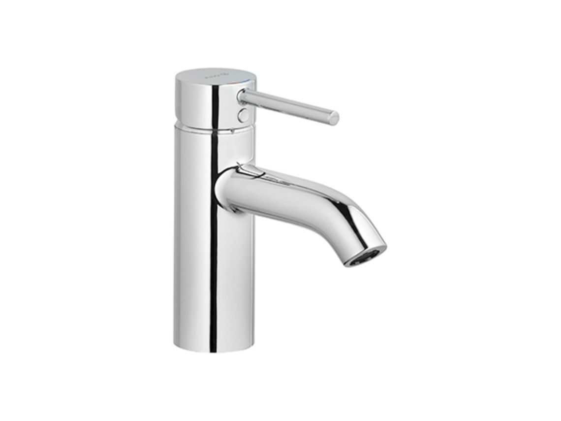 Mezclador monomando de lavabo Kludi Bozz, caño de 75 mm, sin desagüe, 382720576, color cromo