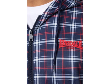 Chándale para Fitness LONSDALE Chándal Orbost Azul (XL)