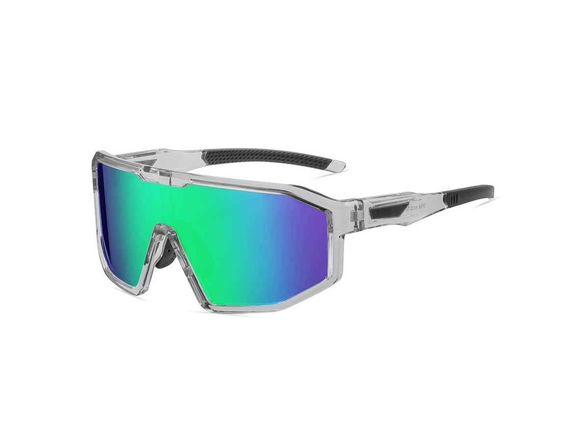 Gafas de ciclismo Gertiz para exteriores con protección UV400 (gris y verde)