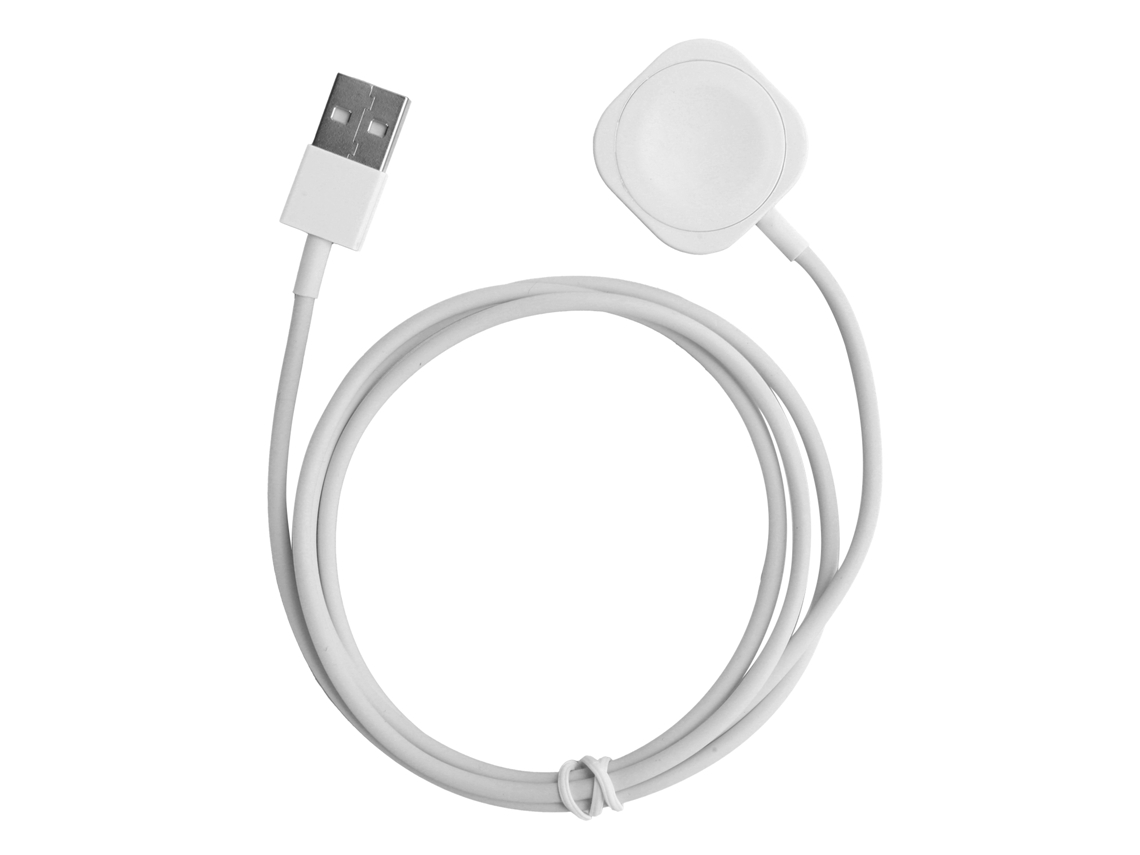 Cargador Inalámbrico Magnético Cuadrado De Carga Rápida Para Relojes Ios, Carga De Alta Velocidad De 2,5 W, Material Abs.